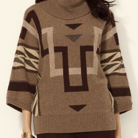 Ralph Lauren Aztec Cowneck Sweater - Picture 4 of 11